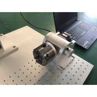 Zaiku Fiber Marking Laser Rotary 30 Watt Grafir Engraving Besi Metal - Full Set